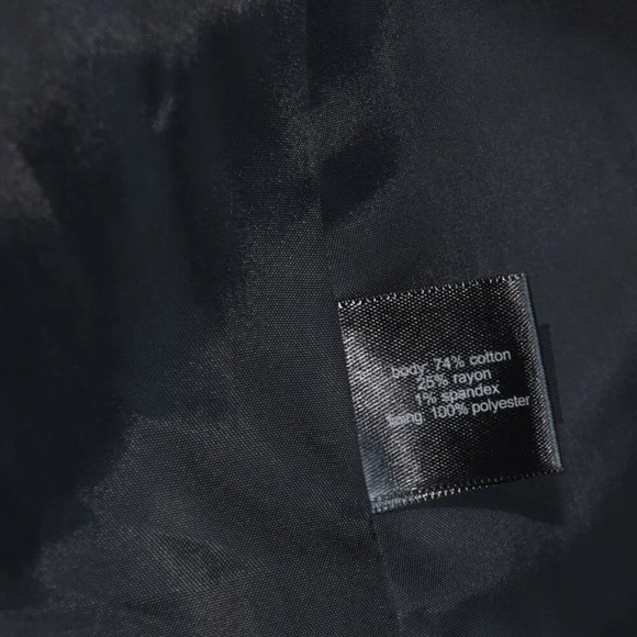 The Limited Women's Blazer in Woven Tweed Red-Orange Black White Career Medium - Picture 9 of 9